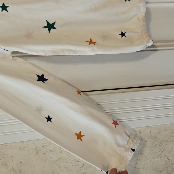 Old Navy Star Print Drawstring Waist Long Sleeve Top Girls XL (14) - Picture 2 of 8